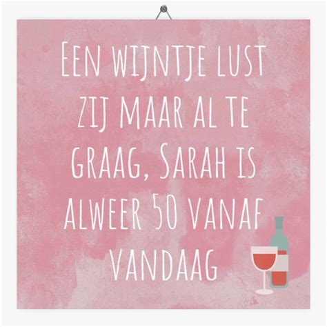 leuke tekst voor 50 jarige vrouw|140+ Sarah 50 Jaar spreuken en teksten